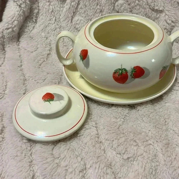 Vintage Cavitt Shaw shortcake sugar bowl - Picture 2 of 5